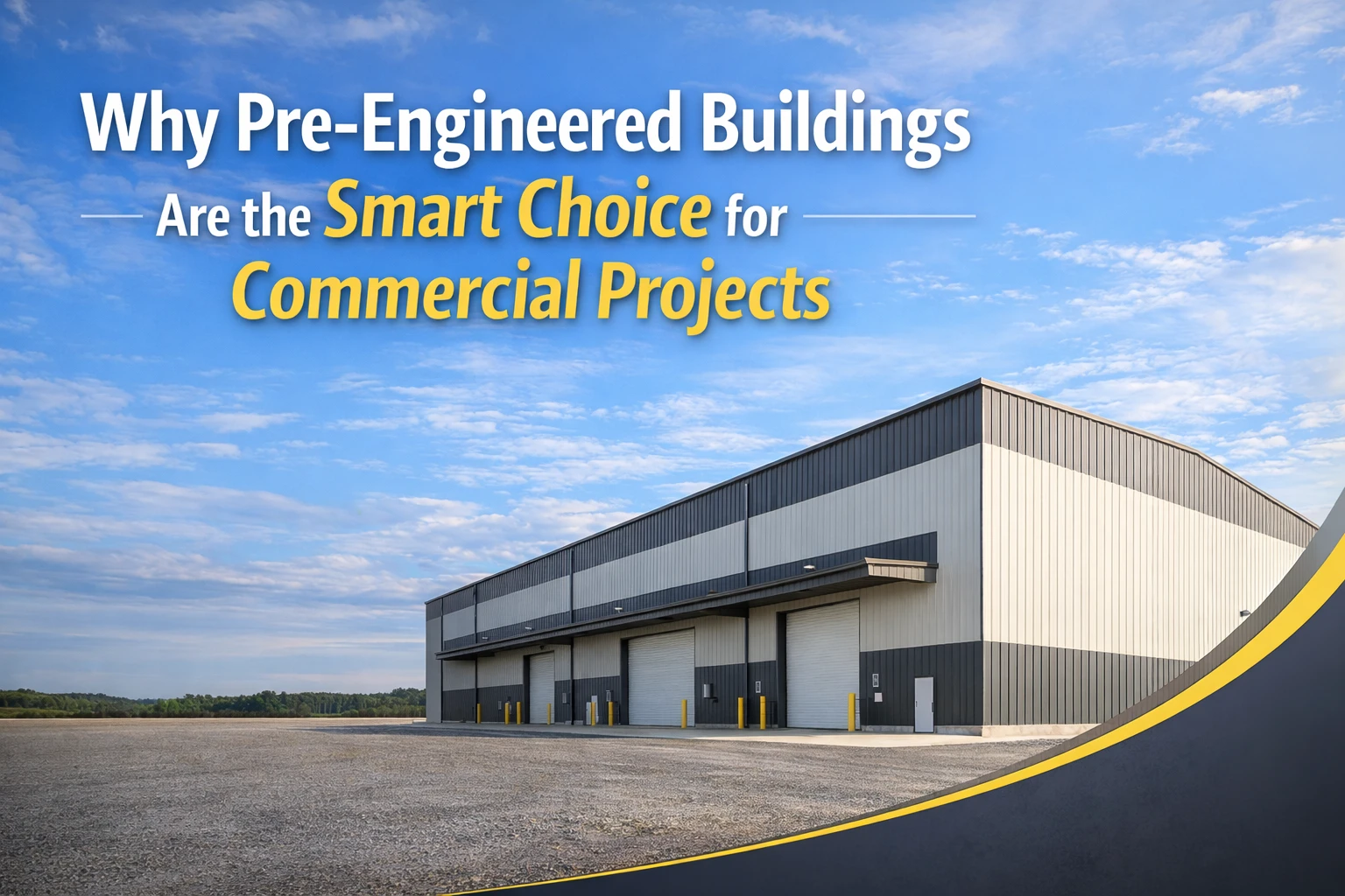 Why Pre-Engineered Building is the Smart Choice for Commercial Projects